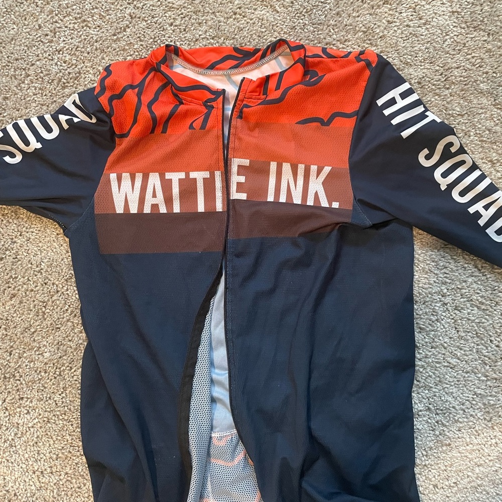 Wattie Ink HitSquad cycling Jersey. Men’s medium